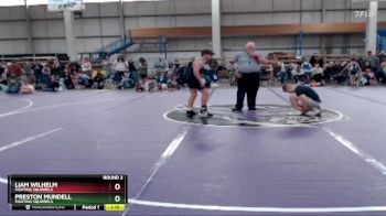 115 lbs Round 3 - Liam Wilhelm, Fighting Squirrels vs Preston Mundell, Fighting Squirrels