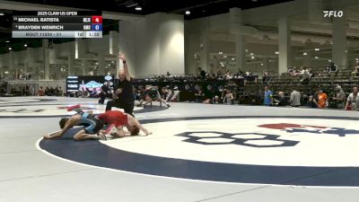 51 lbs Quarters - Michael Batista, New Jersey vs Brayden Wenrich, Grit Mat Club
