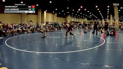 144 lbs 2nd Wrestleback (32 Team) - Luke Carpenter, Team Mat Clash vs Cooper Bailey, Team Rich Habits White