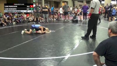 70 lbs Round 3 (6 Team) - Liam Ferguson, Powerhouse vs Liam Howarth, NC National Team Gold