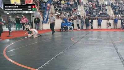 70_B lbs Consi Of 16 #1 - Mason Haught, Canon McMillan vs Gavin Harshberger, Palmyra