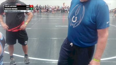 111 lbs Round 2 (4 Team) - Colin Laforge, Mat Assassins White vs Hudson Pefinis, Washington Dual Team