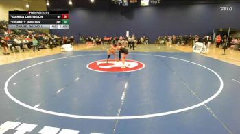 120 lbs Champ. Round 1 - Chanity Brooks, James W. Robinson vs Danika Castrejon, Mountainview