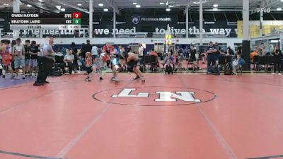122 lbs Rr Rnd 5 - Owen Hayden, Sly Fox WC - HSC vs Brayden Laird, Kraken Grizzly - HSC