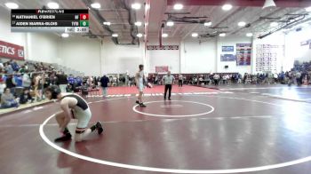 157 lbs Round Of 32 - Nathaniel O'Brien, New Fairfield vs Aiden Marra-Blois, Terryville/Thomaston