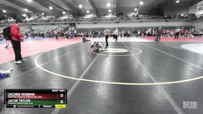 95 lbs Semifinal - Jacob Taylor, Phenom Wrestling-AAA vs Jacobie Robbins, Greater Heights Wrestling-AAA