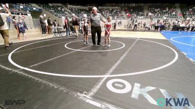 66 lbs Consi Of 4 - Rocket Jones, Raw Wrestling Club vs Wyatt Garcia, Wagoner Takedown Club