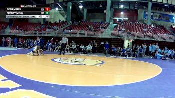 157 lbs Quarters & 1st Wb (16 Team) - Freddy Melo, Lincoln Southeast vs Sean Mines, Seward
