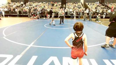 45-51 lbs Rr Rnd 2 - Penelope Anaya, Rancocas Valley K-6 vs Isabella Zaak, Buena Braves