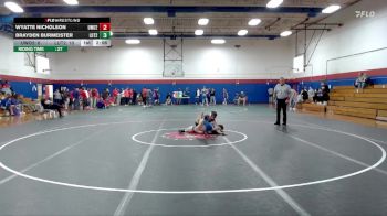 141 lbs Finals (2 Team) - Brayden Burmeister, Luther(2) vs Wyatte Nicholson, Wisconsin-Oshkosh(2)