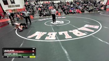 150 lbs Quarterfinal - Jalen Byrd, New Lenox (LINCOLN-WAY CENTRAL) vs Domanic Abeja, Frankfort (LINCOLN-WAY EAST)
