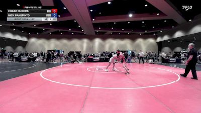 157 lbs Cons. Round 2 - Chase Hughes, Virginia vs Nick Panepinto, Pennsylvania