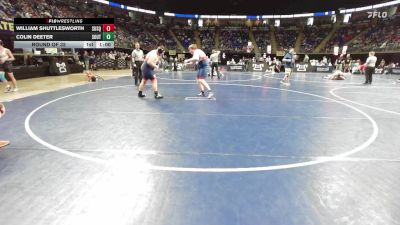 252 lbs Round Of 32 - William Shuttlesworth, Susquenita vs Colin Deeter, Southern Columbia