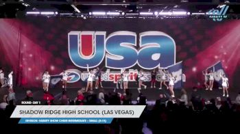 Shadow Ridge High School (Las Vegas) - Varsity Show Cheer Intermediate -- Small (5-15) [2023 Varsity Show Cheer Intermediate -- Small (5-15) DAY 1] 2023 USA Spirit & Jr. Nationals