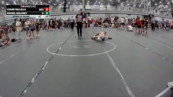 72 lbs Semis (4 Team) - Russel Maloney, The Outsiders vs Logan Vallalla, Mat Assassins White