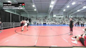 145 lbs Rr Rnd 3 - Henry Knorp, 84 Athletes Black vs Alfonso Esposito, Triumph Black