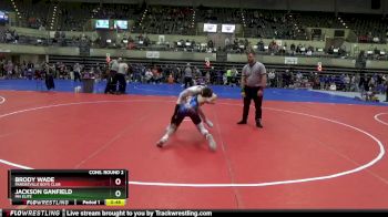 102 lbs Cons. Round 2 - Jackson Ganfield, Mn Elite vs Brody Wade, Pardeeville Boys Club