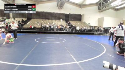 128-H lbs Consi Of 16 #2 - Liam Suydam, Moorestown vs M. Bryce Paley, Orchard South WC