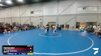 200 lbs Placement Matches (8 Team) - Peyton Welt, Arizona Black vs Elaine Babcock, Iowa