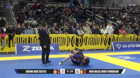 Maya Malice Marie Youngblood vs Arianna Rose Culotta 2025 Pan IBJJF Jiu-Jitsu No-Gi Championship