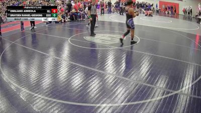 144 lbs Cons. Round 5 - Brayden Rangel-Giesking, Bend vs Emiliano Arreola, Hillsboro