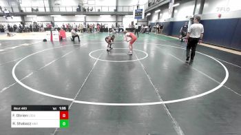 118A lbs Semifinal - Finnegan Obrien, Locust Valley vs Raekwon Shabazz, Xavier High School