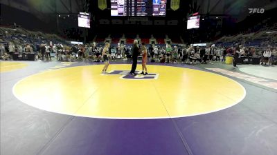 100 lbs Cons 8 #2 - Aidan Ortega, IL vs Jameson Thomas, AL