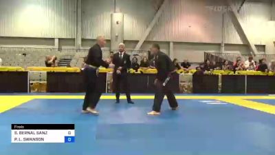 SALVADOR BERNAL SANZ vs PHILIP L. SWANSON 2022 World Master IBJJF Jiu-Jitsu Championship