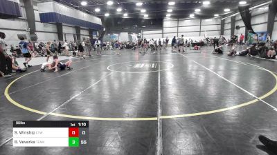 90 lbs Rr Rnd 7 - Sam Winship, CT Whale K-8 vs Brennen Veverka, Team Dynasty