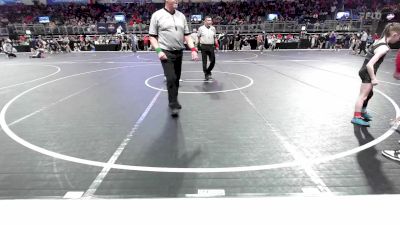 52.1-55.7 lbs Quarterfinal - Calliope Coon, Jackson County Wrestling vs Riley Miller, HURRICANE WRESTLING ACADEMY