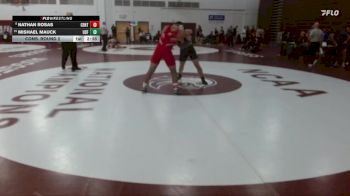 184 lbs Cons. Round 2 - Mishael Mauck, Sioux Falls vs Nathan Rosas, Central