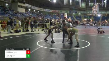 Semifinal - Reed Meyer, West Side Raiders vs Aiden King, DiSabato