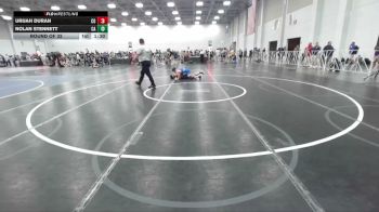 120 lbs Round Of 32 - Urijah Duran, CO vs Nolan Stennett, CA