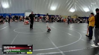 96 lbs Round 6 (8 Team) - Cameron Olenchick, Rogue WC vs Kolsen Miller, FORGE