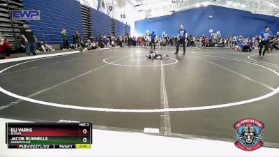 40 lbs Round 2 - Eli Varns, Butler vs Jacob Runnells, Garden Plain