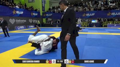 Davis Asare vs Caio Carreira Ramos 2025 European Jiu-Jitsu IBJJF Championship