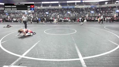 72 lbs Consi Of 8 #2 - Parker Lewis, Alton Little Redbird WC vs Gabriel White, Slyfox Wrestling Academy