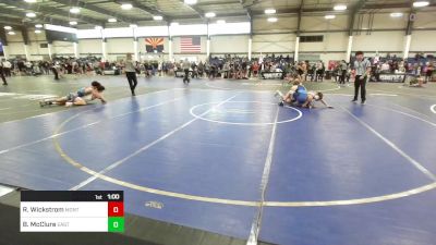 150 lbs Round Of 32 - River Wickstrom, Montazuma Cortez vs Brody McClure, East Valley WC