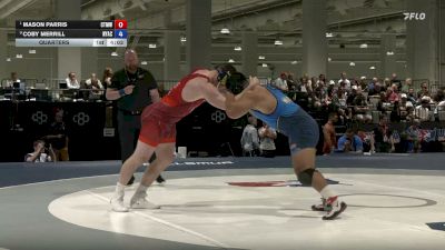 125 kg Quarters - Mason Parris, CKWC/ Titan Mercury Wrestling Club vs Coby Merrill, Nyac