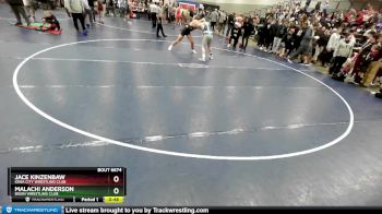 155 lbs Cons. Round 2 - Jace Kinzenbaw, Iowa City Wrestling Club vs Malachi Anderson, Bison Wrestling Club