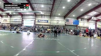 132 lbs Cons. Semi - Maximillion Dahl, Wells vs Jackson Armstrong, White Pine
