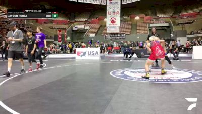 All Cadet Boys Freestyle Lower - 138 lbs Champ. Round 1 - Zen Dooley, Temecula Valley High School Wrestling vs Jayden Perez, Turlock High School Wrestling