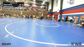 102 lbs Rr Rnd 3 - Paisley Heflin, Northwast Take Down Club vs Emberlynn Riley, Skiatook Youth Wrestling 2022-23