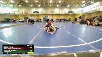 115 lbs Cons. Semi - Hudsyn Russell, Seneca Youth vs Edric Funk, Dover Pirates Youth Wrestling