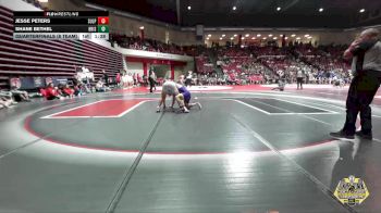 157 lbs Quarterfinals (8 Team) - Jesse Peters, SULPHUR vs Mack Powell, BRISTOW