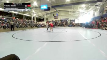 140 lbs Cons. Round 1 - Emma Hemenway, Shawnee Mission South vs Tierra Young, Manhattan