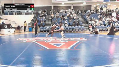 174 lbs Quarterfinal - Cort Vann, Morgan State vs Danny Wask, Navy