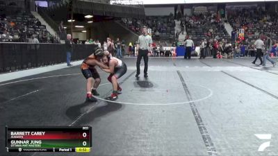 120 lbs 5th Place Match - Gunnar Jung, Ottawa Mat Masters vs Barrett Carey, Augusta