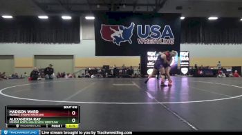 170 lbs Cons. Round 5 - Alexandria Ray, Edmond North High School Wrestling vs Madison Ward, Midwest Xtreme Wrestling