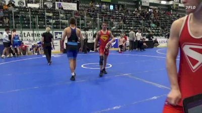 132 lbs 1st Place Match - Max Millage, Sebolt Wrestling Academy vs Cooper Hinz